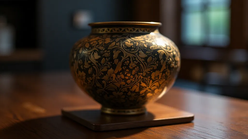 Cambridge Black Hawthorne vase