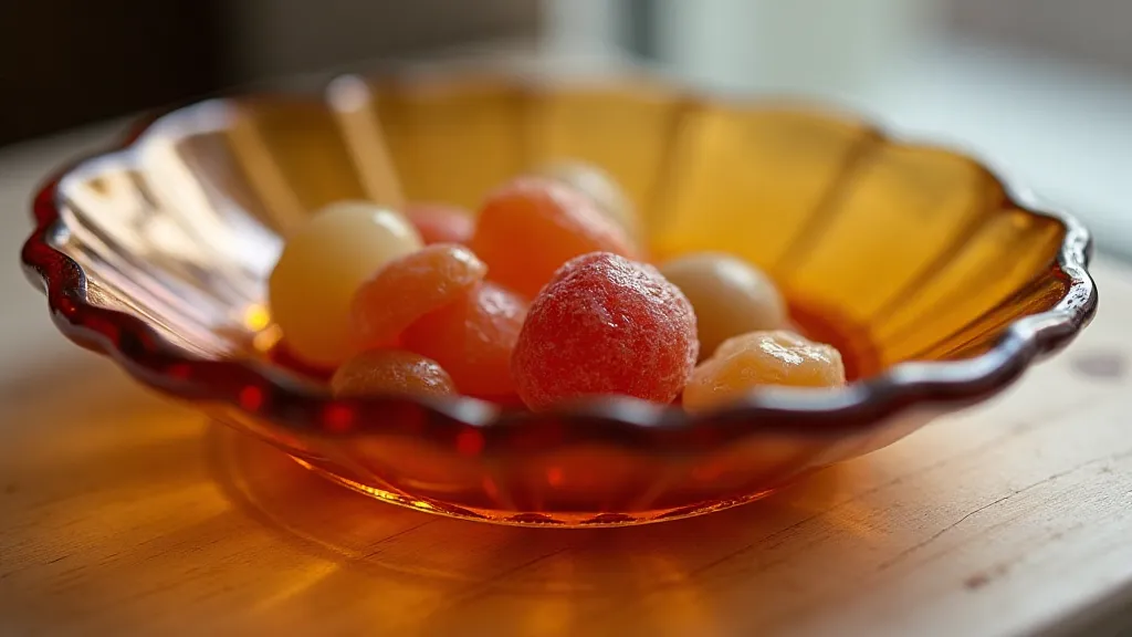 Amber Mosser Glass Candy Dish