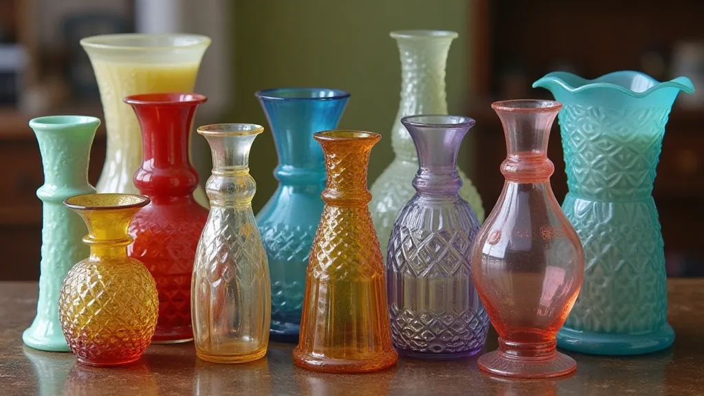Assortment of Pressed Glass Patterns